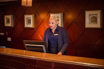 Check-in or Check-out Kiosk